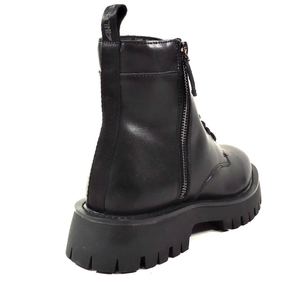 CESARE PACIOTTI 4US  ?? MEN\'S BLACK LEATHER WINTER ANKLE BOOTS main image 6